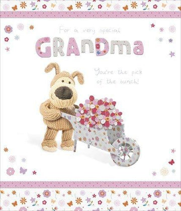 For a Very Special Grandma You're the Pick of the Bunch Boofle Mother's Day Card