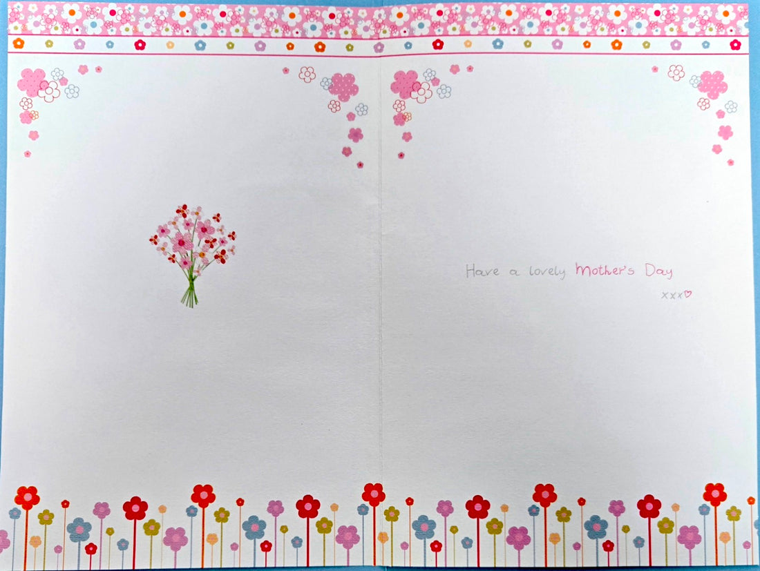 Just for you Stepmum Have a Lovely Mother's Day Greeting Card by Boofle the Dog