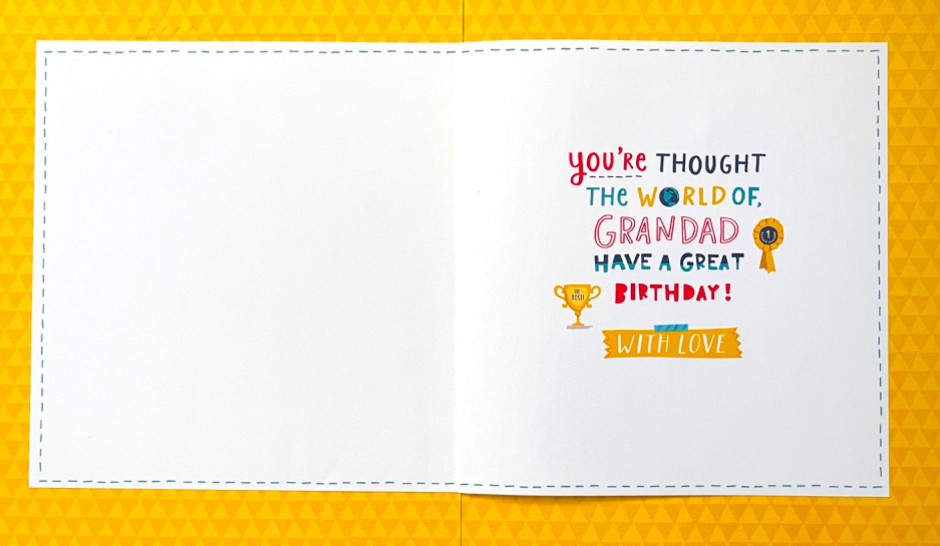 Just For You Grandad Birthday Card with Love The Best Brilliant No One Does It Better Than You