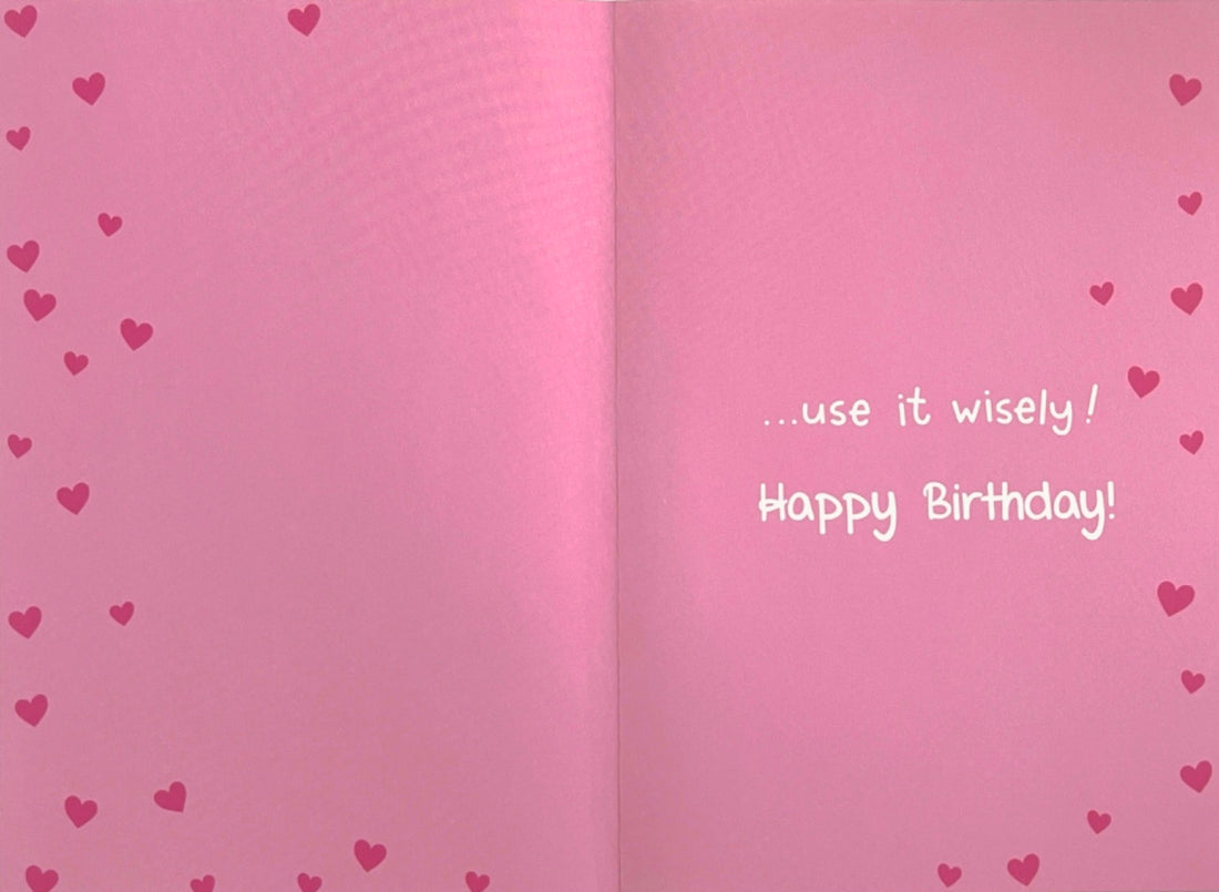 Eighteen 18th Birthday Card  Now You Can Legally Vote Cute Bum Funny Humour Age 18 for Her