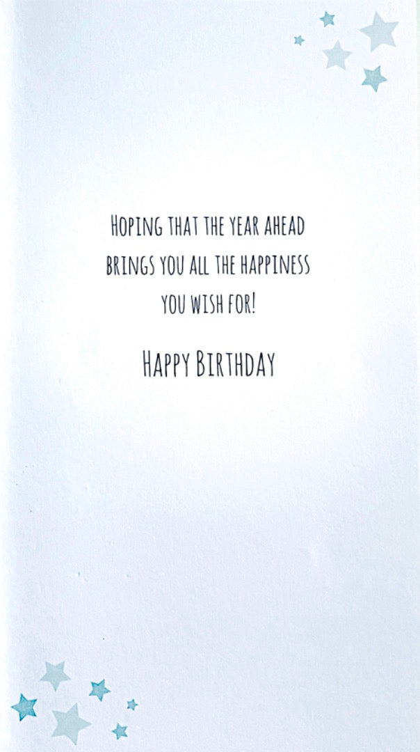 To A Brillant Grandson With Love On Your Birthday Greeting Card