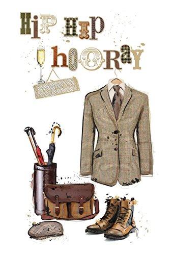 Hip Hop Hooray Male Happy Birthday Card