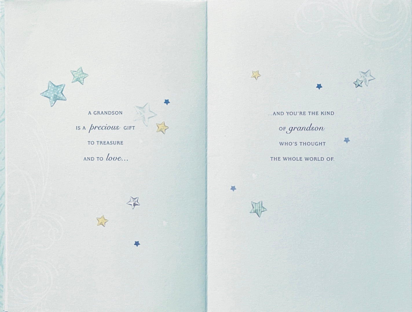 What Is A Grandson Happy Birthday Card