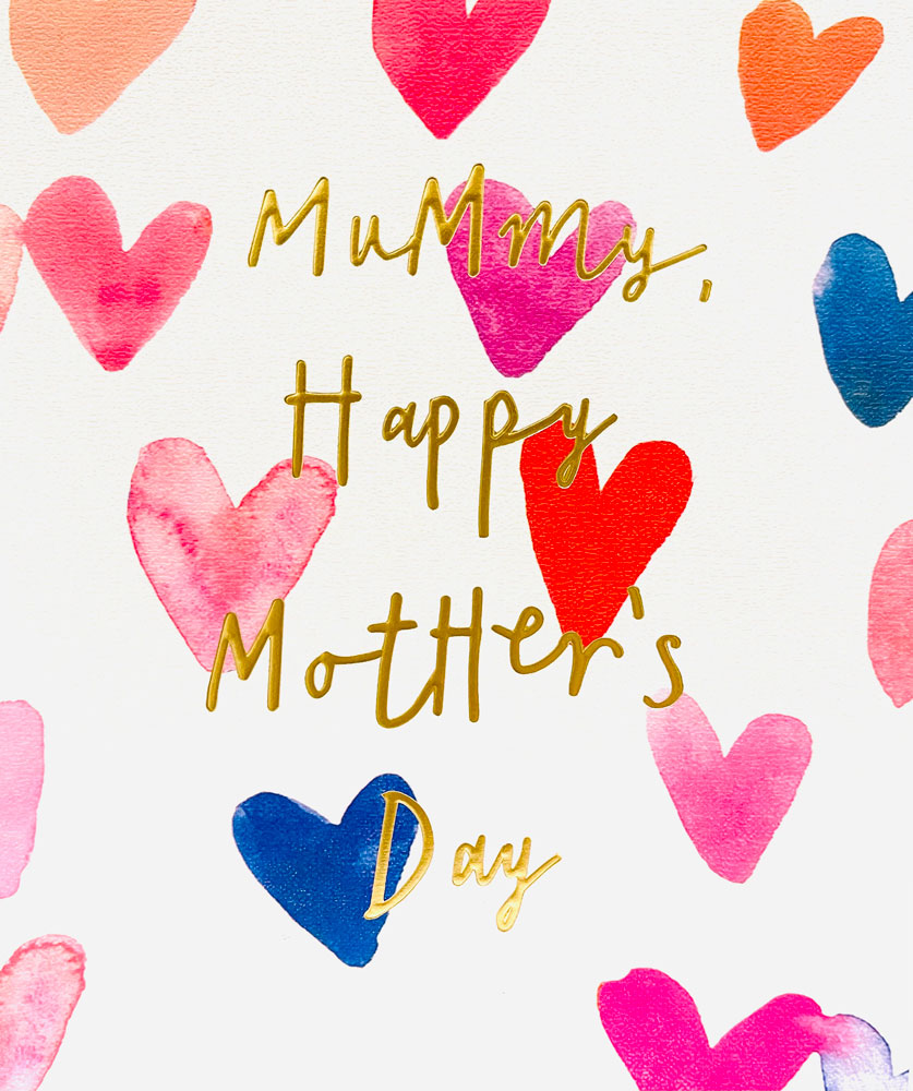 Mummy, Happy Mother's Day Gold Foil Special Mother's Day Card from Hallmark 