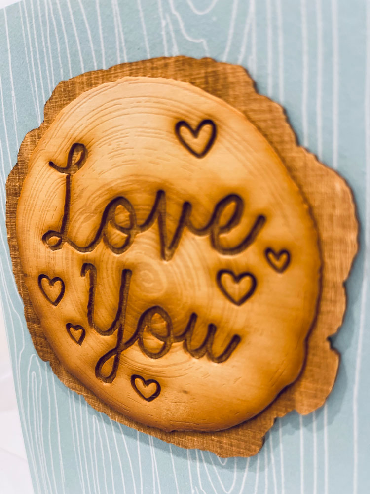 Detachable Wooden Coaster Special Signature Mothers Day Card from Hallmark 