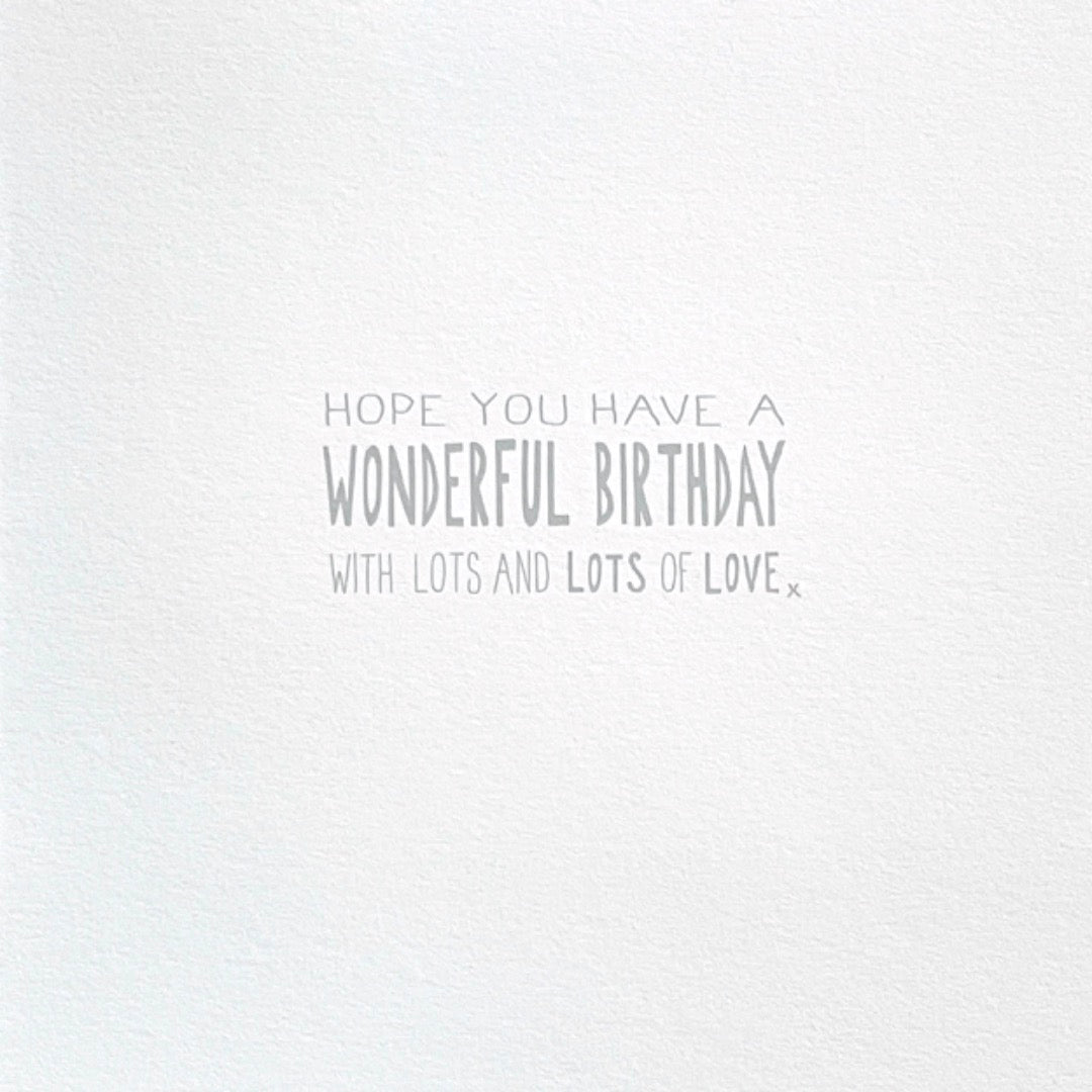 You're The Very Best Nan Birthday Card With Sparkle Verse