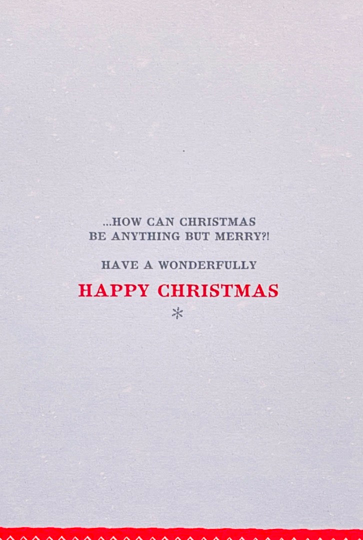 Festively Fabulous Friend Happy Christmas Teddy Bear Party Hat Wellibobs Hallmark