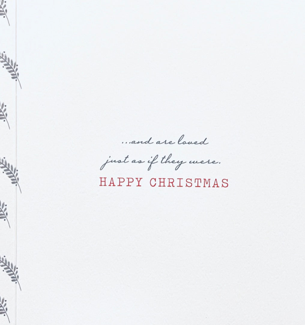 Friends Who Feel as Close As Family Happy Christmas! Robin Berries Art Hallmark