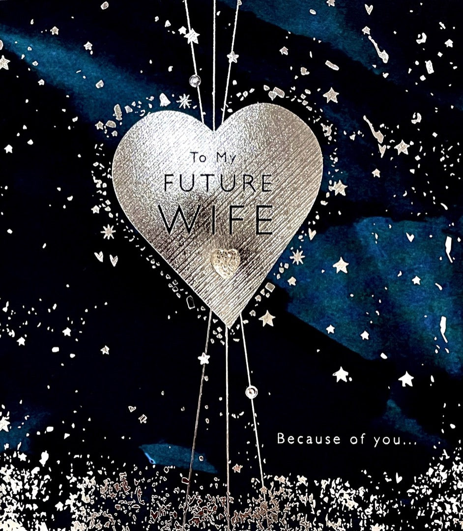 My Future Wife Christmas Card Contemporary for Fiancee Girlfriend Partner Hallmark