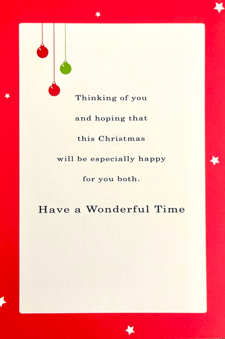 Special Aunt and Uncle Merry Christmas Card For You Both With Love Tree Hallmark