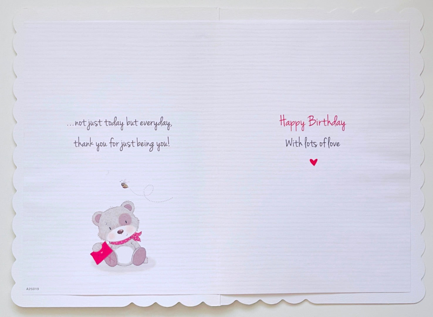 To My Amazing Boyfriend Birthday Card Love You Lots & Lots Teddy Bear Kisses Gifts