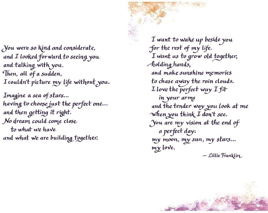 You Are My Perfect Love - Heartfelt Sentimental Verses Keepsake Greeting Card by Blue Mountain Arts