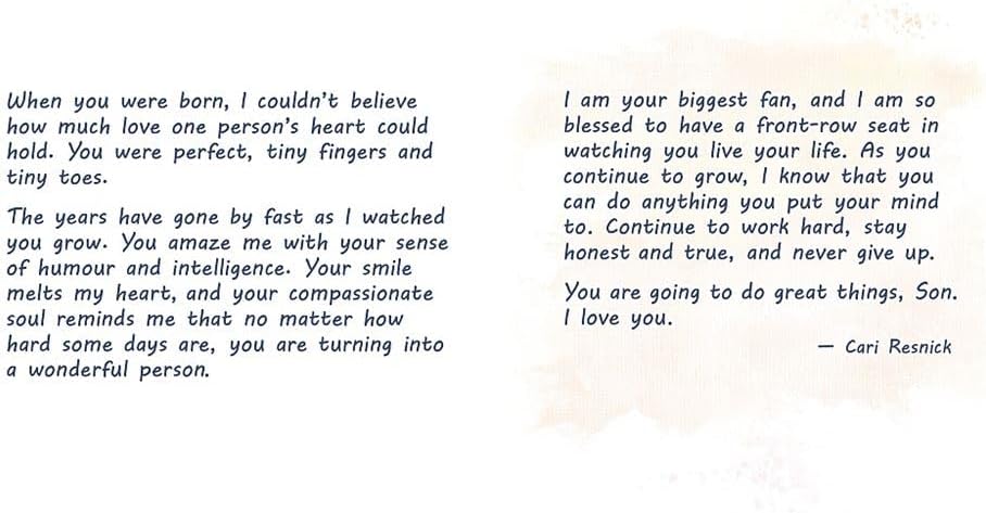 To My Son I am Your Biggest Fan - Heartfelt Sentimental Keepsake Greeting Card