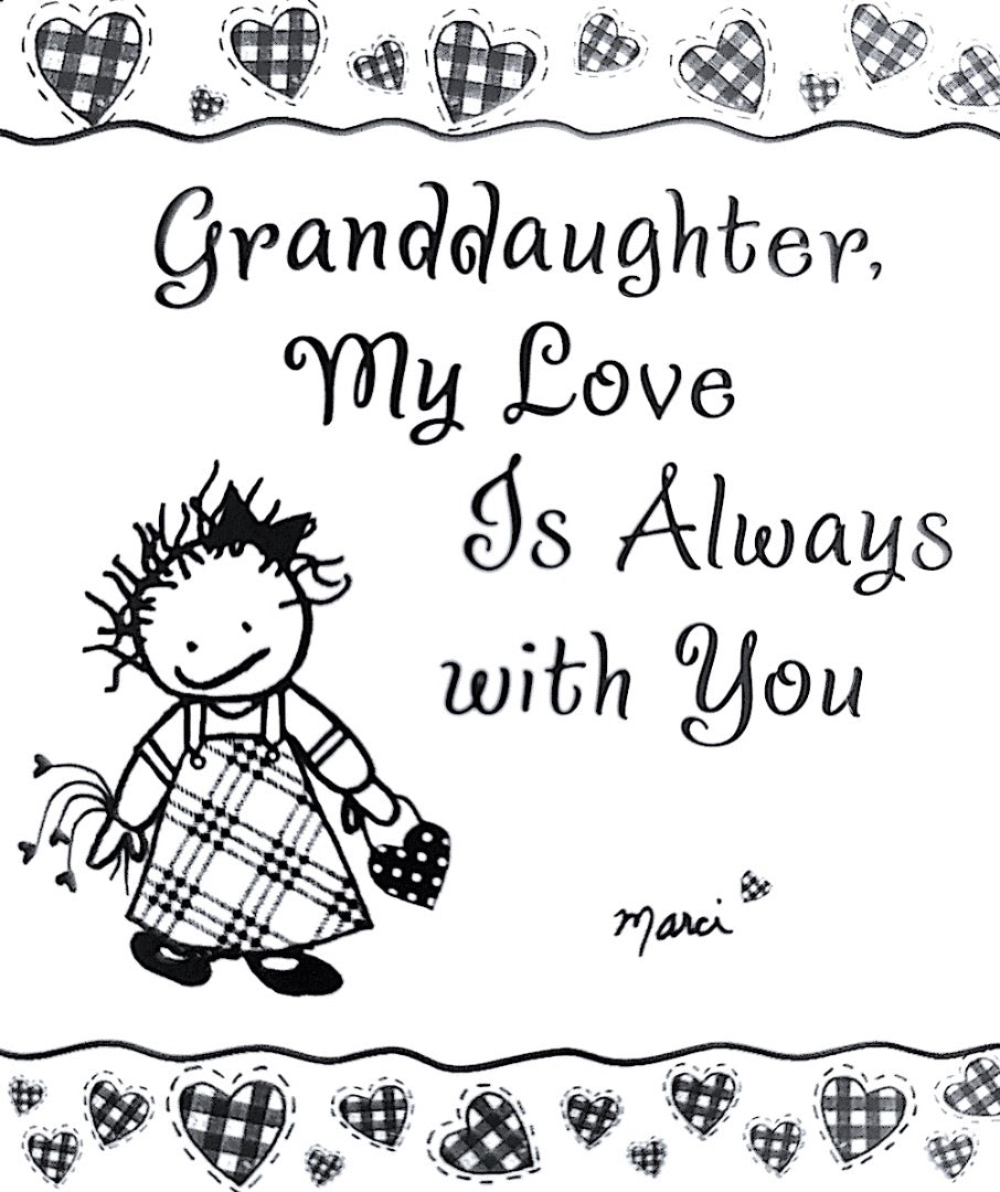 Granddaughter Blue Mountain Arts Little Sentimental Pocket-Sized Gift Book Book