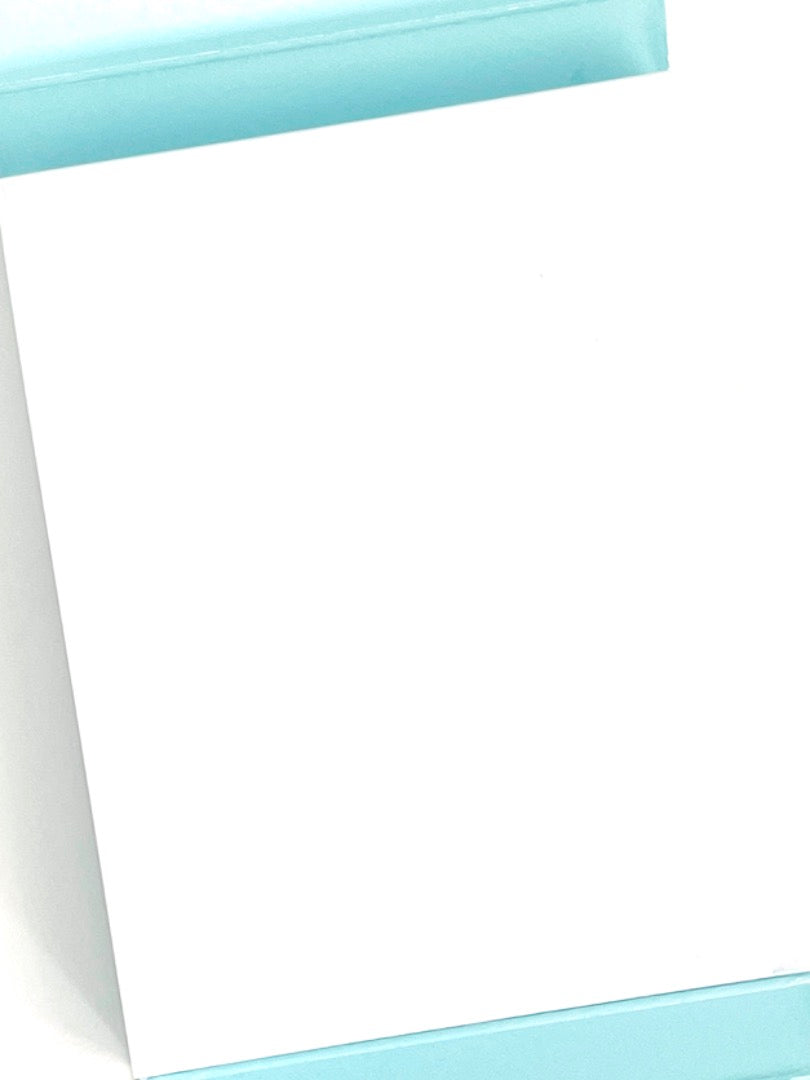 Pocket Florals Notepad with Magnetic Closure Plain Pages - Spring Flowers