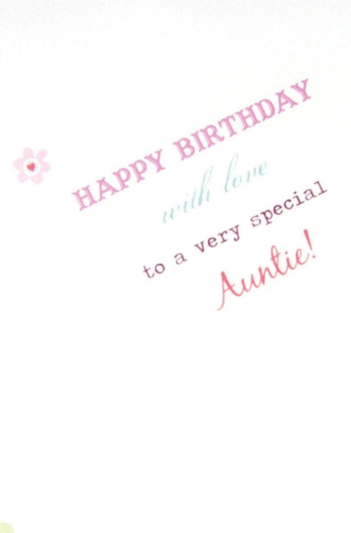 Aunties Are So Special Birthday Card - Auntie, Loved, Friend, Second Mum, Memories
