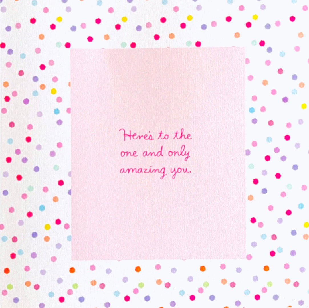 Lovely Cousin Happy Birthday Card Amazing You - Modern Contemporary 3D Balloons