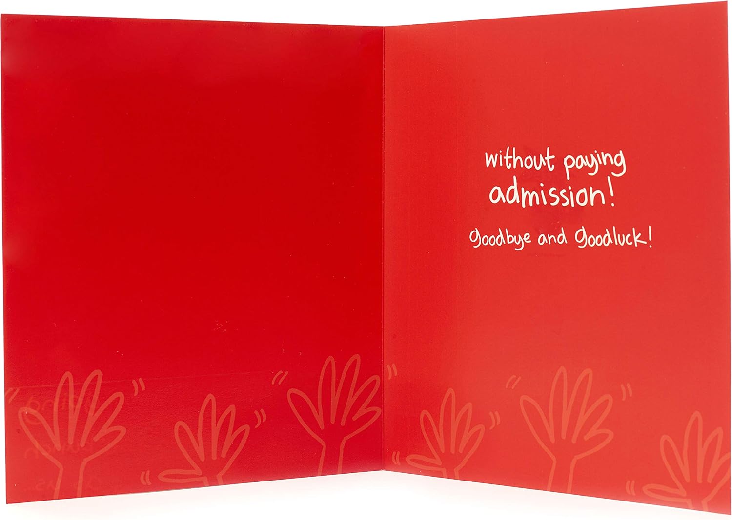 Sorry You're Leaving - Goodbye And Good Luck! Funny Humour Extra Large Greeting Card - Work Colleagues Diverse Bunch Monkeys Chimp