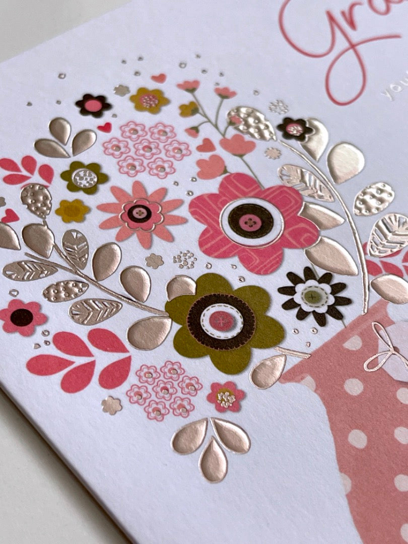 Granny Happy Birthday Card - You're Special Nice Kind Wonderful Caring Thoughtful Loved