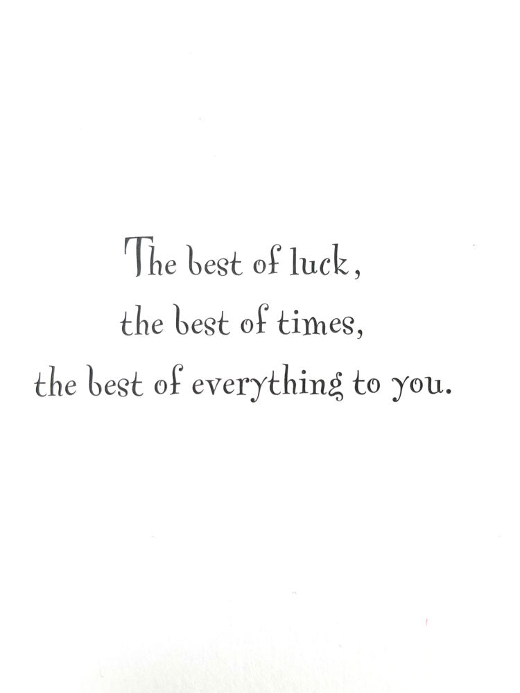 Top O' the Mornin' and All The Best St Patrick's Day Green Festive Card from UK Greetings