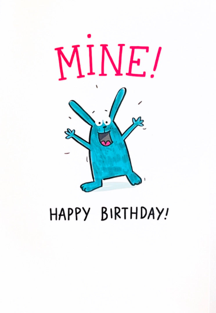 Grandad Happy Birthday Card - Clever Kind Handsome Fun Generous Loving  Strong Wonderful MINE