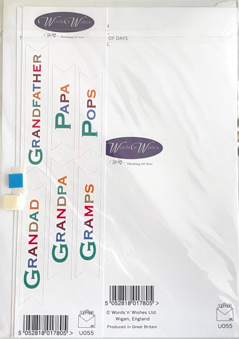 Personalised Happy Birthday Card For Grandad Grandfather Grandpa Papa Gramps Pops - Pub Beer Darts Art