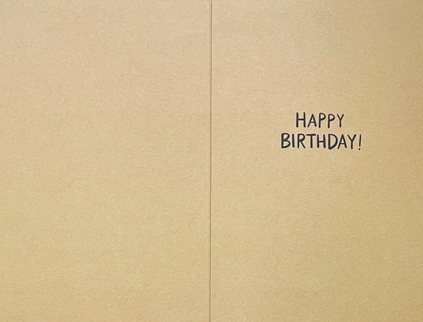 Brother Happy Birthday Admire You Go Out With That Face Funny Humour Card Kraft
