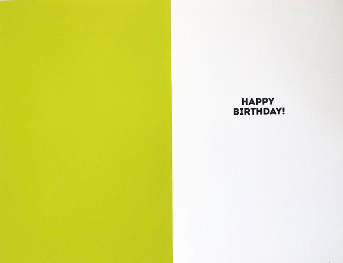 Brother Happy Birthday Card No Donkey No Tail Everybody Left Party Funny Humour