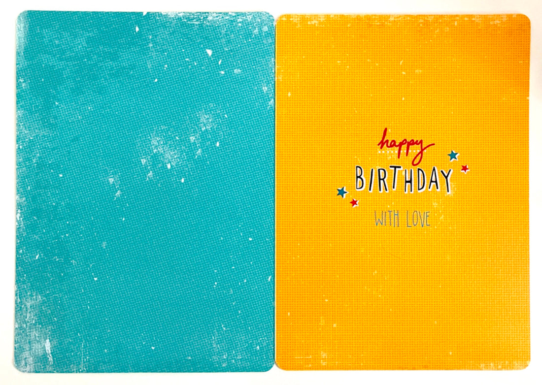 Nephew Have A Cool Birthday Card Cake with Candles Foil Glitter Contemporary Art