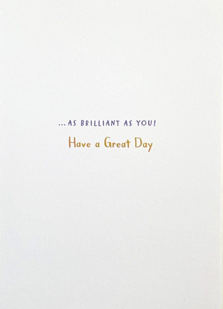 Uncle Hope Your Birthday Is As Brilliant As You Card Cute Teddy Bear With Gifts Nutmeg