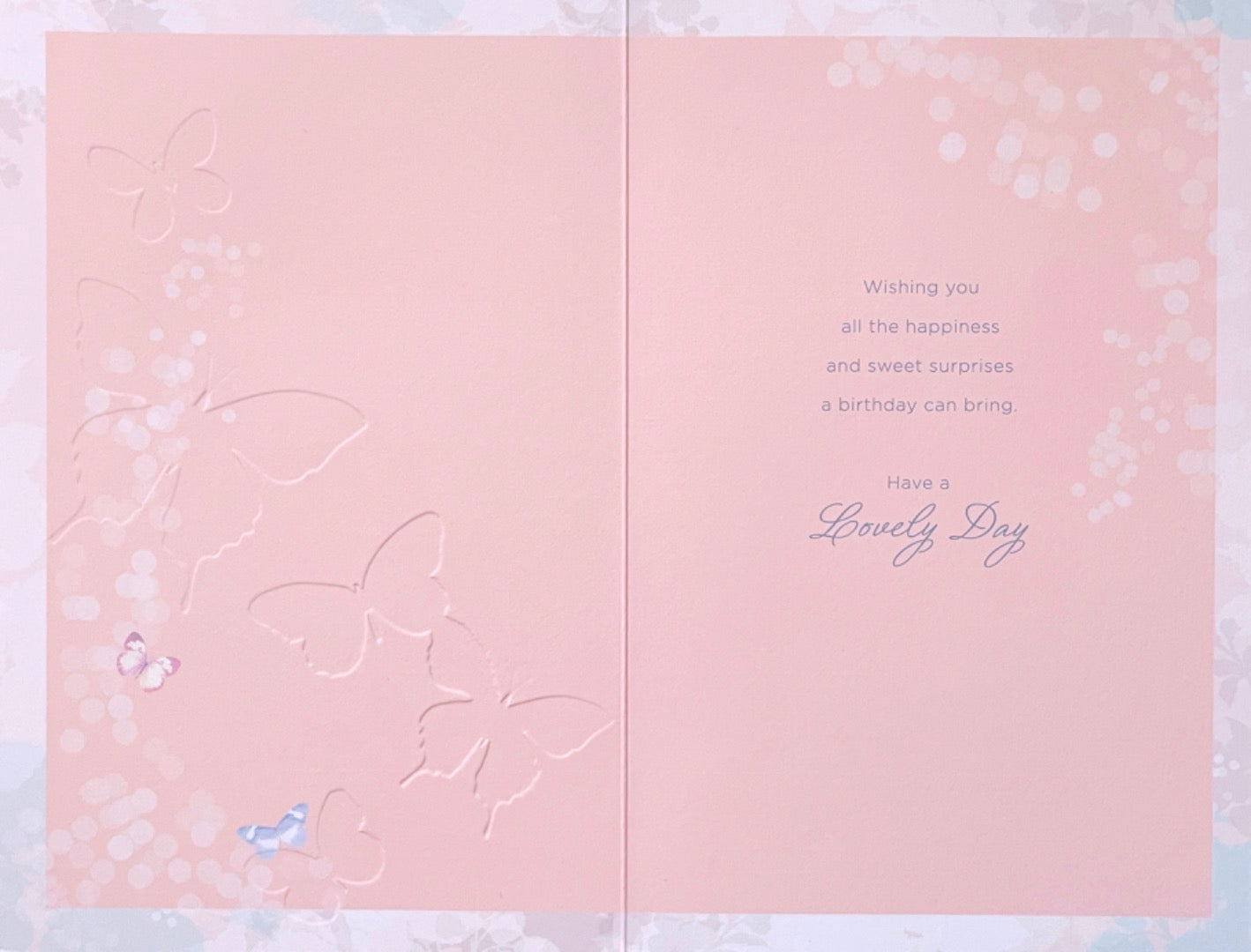 For A Wonderful Aunt Birthday Card Happiness Sweet Surprises Lovely Day Butterflies