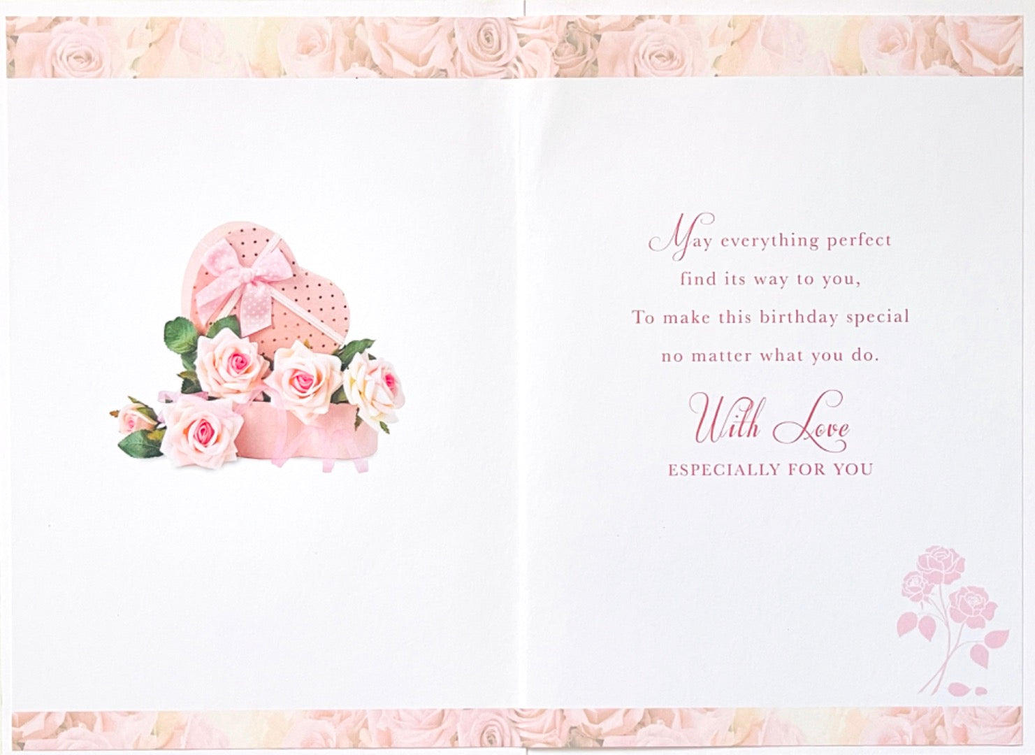 To A Wonderful Sister on Your 80th Birthday Card With Love Pink Roses Foil Art