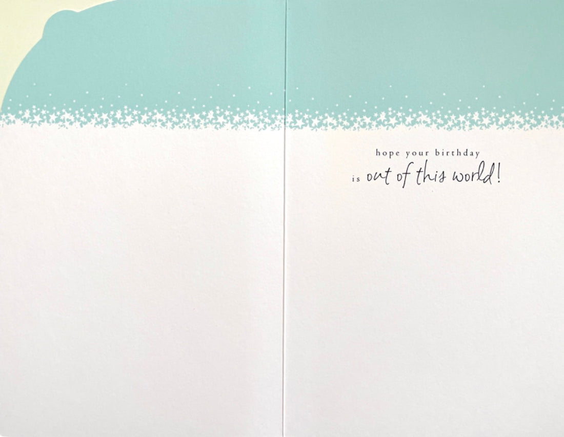 Look Who's 4 Today 4th Birthday Card Elephant Mouse with Rocket Elliot and Buttons