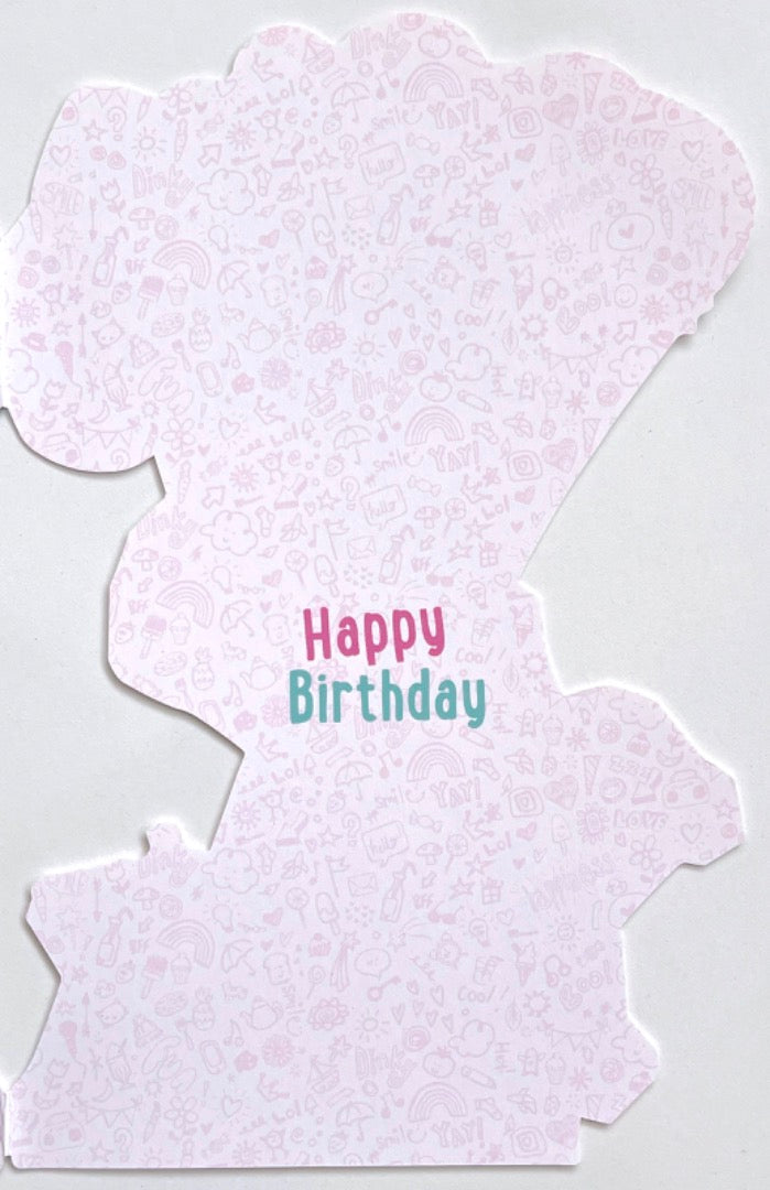 Hip Hip Hooray 7 Today 7th Happy Birthday Card Me To You Tatty Teddy Bear Swing Dinky Art