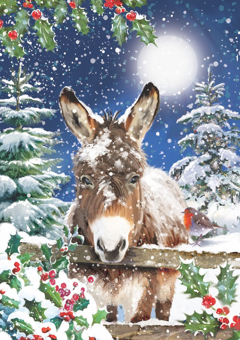 Winter Wildlife Box of 24 Assorted Christmas & Happy New Year Cards - 4 Each of 6 Designs by Ling Design