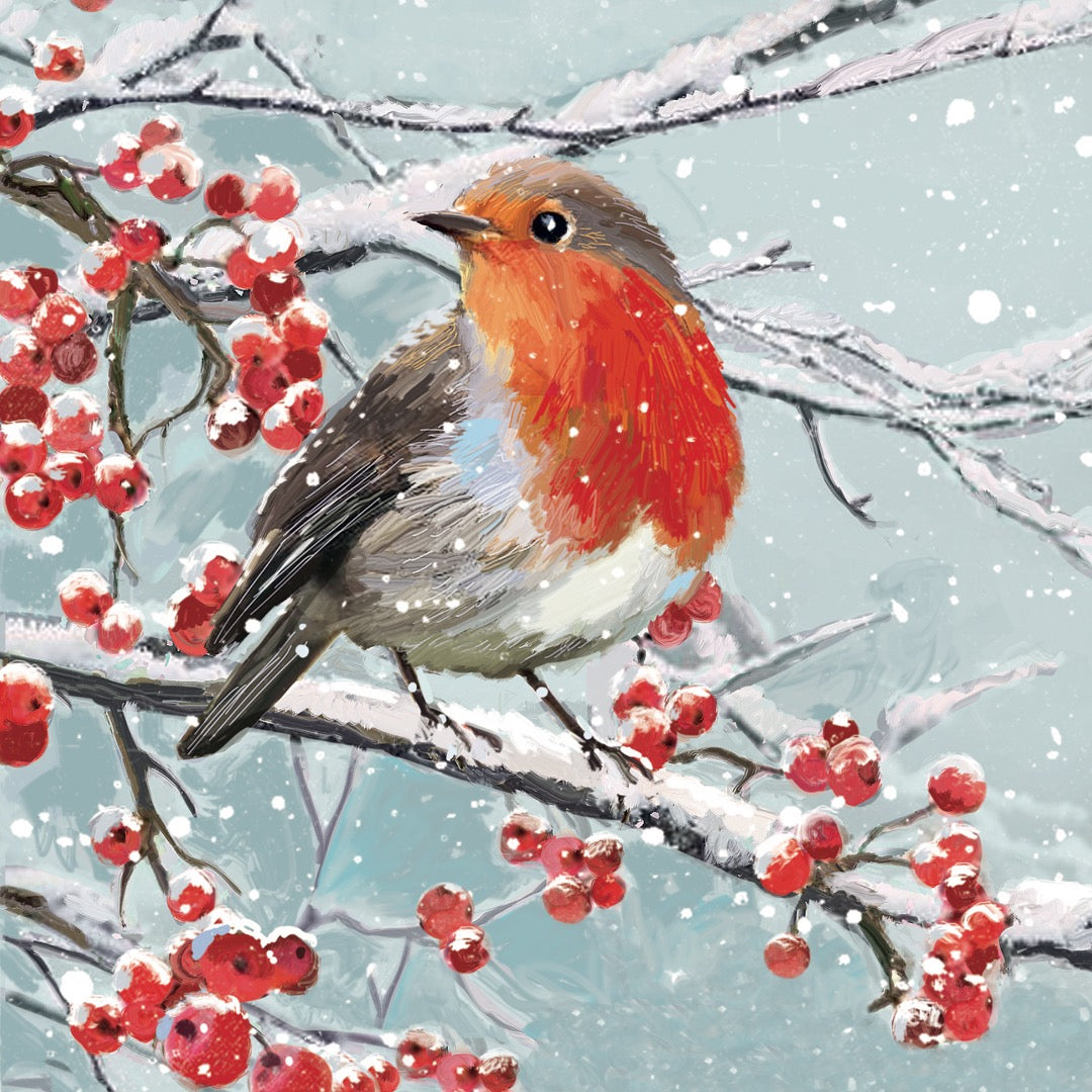 Traditional Vintage Ling Design Art Collection Pack of 6 Charity Christmas Cards - Premium Board - Eco-Friendly By Ling Design