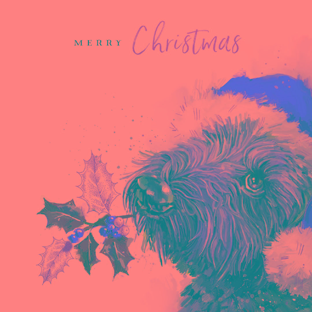 Wildlife Festive Art Ling Design Collection - Pack of 6 Charity Christmas Cards - Premium Board - Eco-Friendly By Ling Design