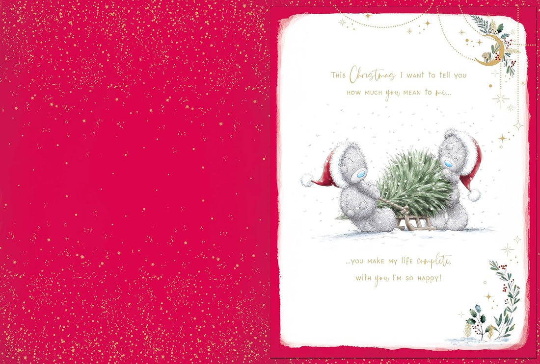 Amazing Boyfriend Me To You Tatty Teddy Luxury Boxed Keepsake Christmas Card