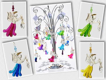 Angels in my Window - Love Guidance Protection -Hanging Angel Mobile Sun-Catcher