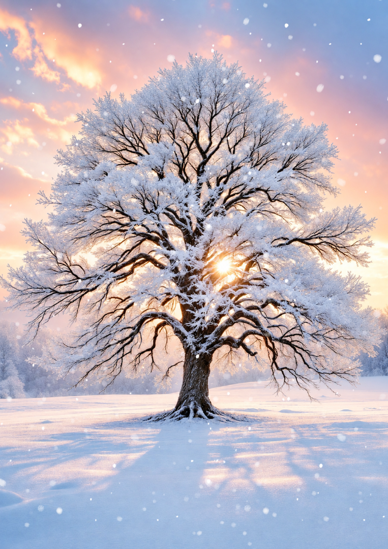Winter Landscapes Premium Box Assortment of 24 Christmas Cards, 6 Designs 4 Each