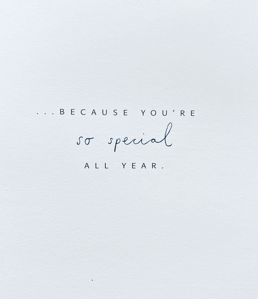 With Love on Mother's Day... Thanks Mum, on Mother's Day Embossed Silver Foil Flowers Card from Hallmark