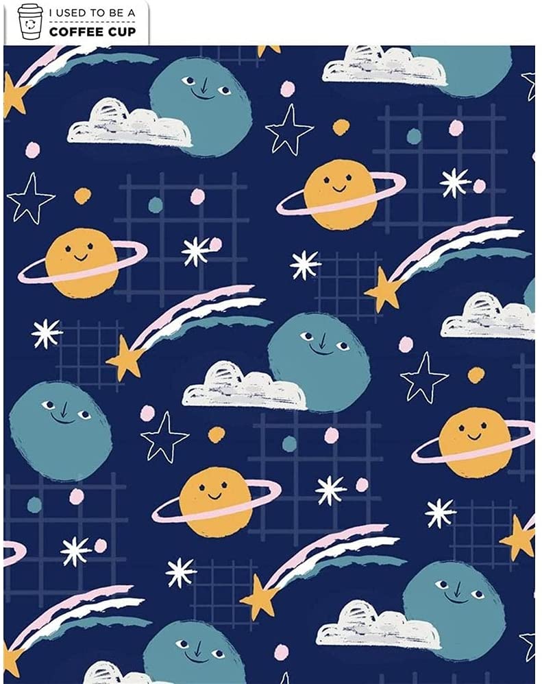 Planets Out of This World Birthday Greeting Card  - Cup Cycling by James Cropper for Hallmark