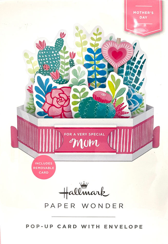 For A Very Special Mum Paper Wonder Pop-Up Card Floral Special Mother's Day Card from Hallmark 