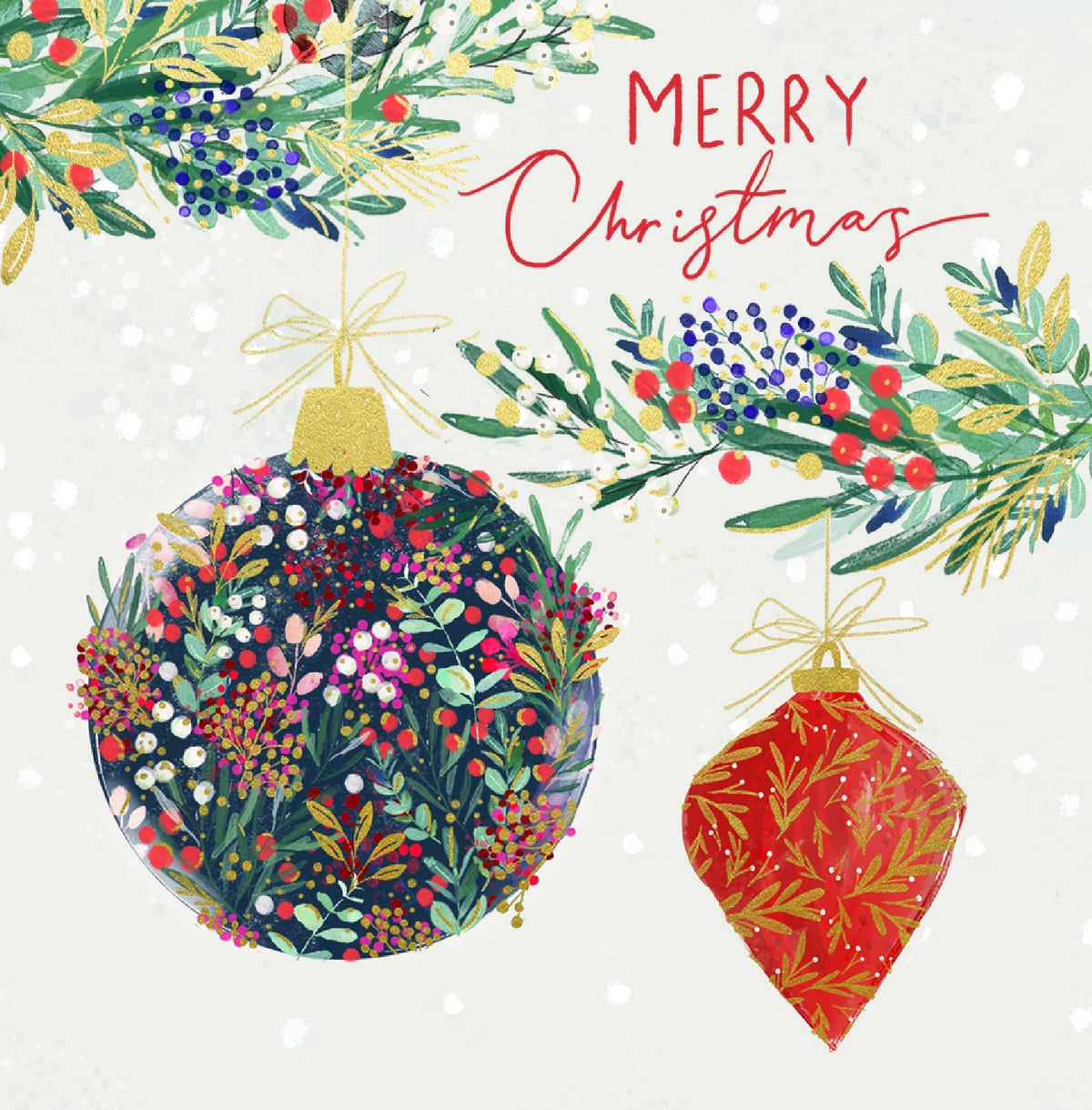 Ling Design Contemporary Art Festive Charity Christmas Cards - Pack of 6