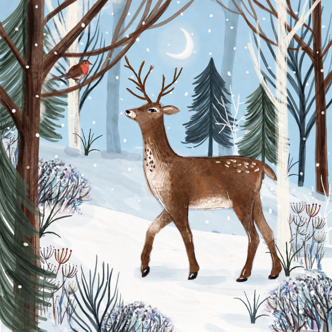 Ling Design Christmas Charity Cards Bumper Box 28 Card Assortment, 7 Each of 4 Festive Designs