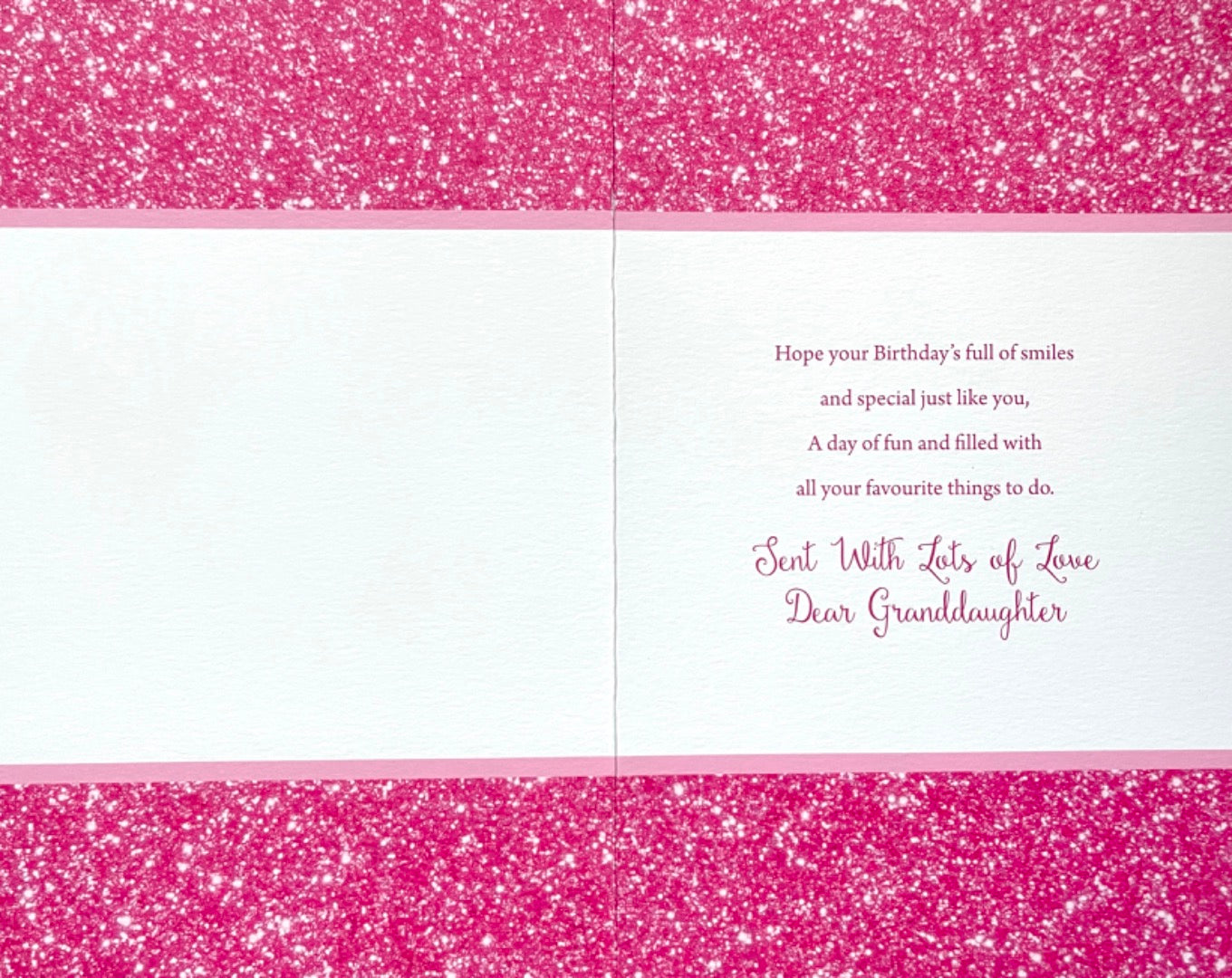 Lovely Granddaughter Happy Birthday Card with Love Shih Tzu Dog with Sunglasses