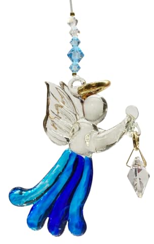 Angels in my Window - Love Guidance Protection -Hanging Angel Mobile Sun-Catcher