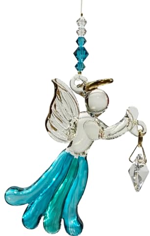 Angels in my Window - Love Guidance Protection -Hanging Angel Mobile Sun-Catcher