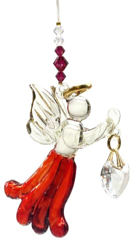 Angels in my Window - Love Guidance Protection -Hanging Angel Mobile Sun-Catcher