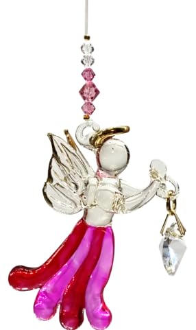 Angels in my Window - Love Guidance Protection -Hanging Angel Mobile Sun-Catcher